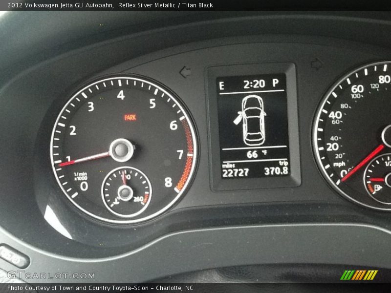 Reflex Silver Metallic / Titan Black 2012 Volkswagen Jetta GLI Autobahn
