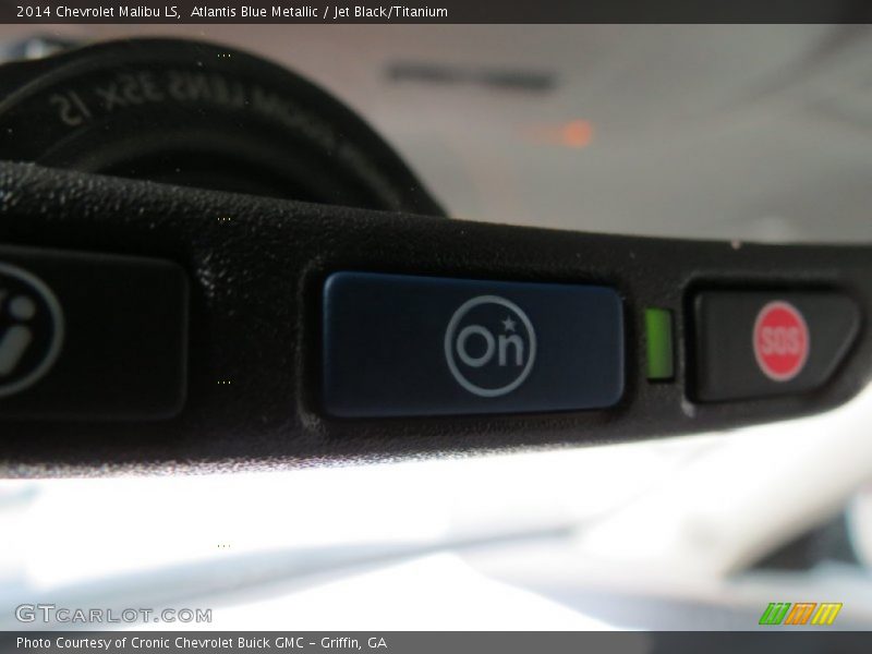 Atlantis Blue Metallic / Jet Black/Titanium 2014 Chevrolet Malibu LS
