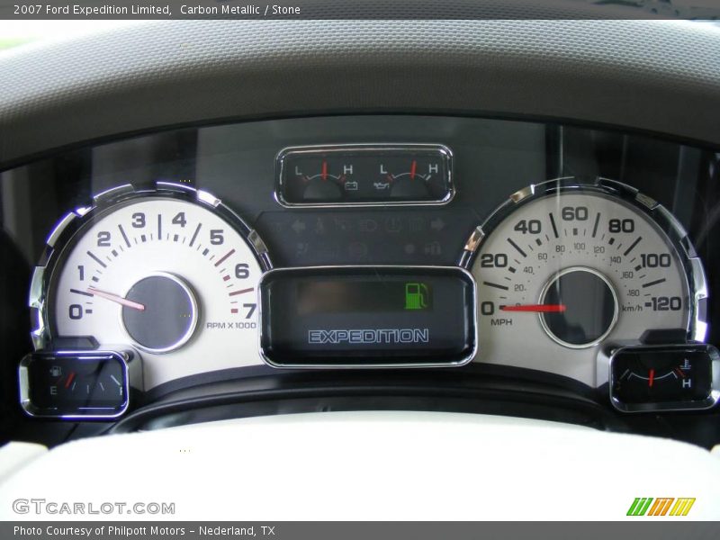 Carbon Metallic / Stone 2007 Ford Expedition Limited