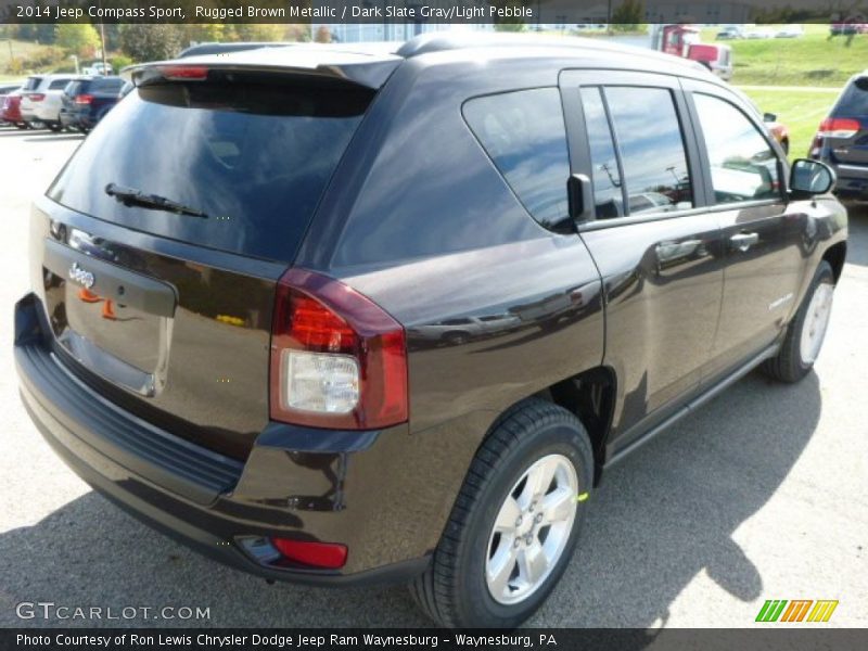 Rugged Brown Metallic / Dark Slate Gray/Light Pebble 2014 Jeep Compass Sport