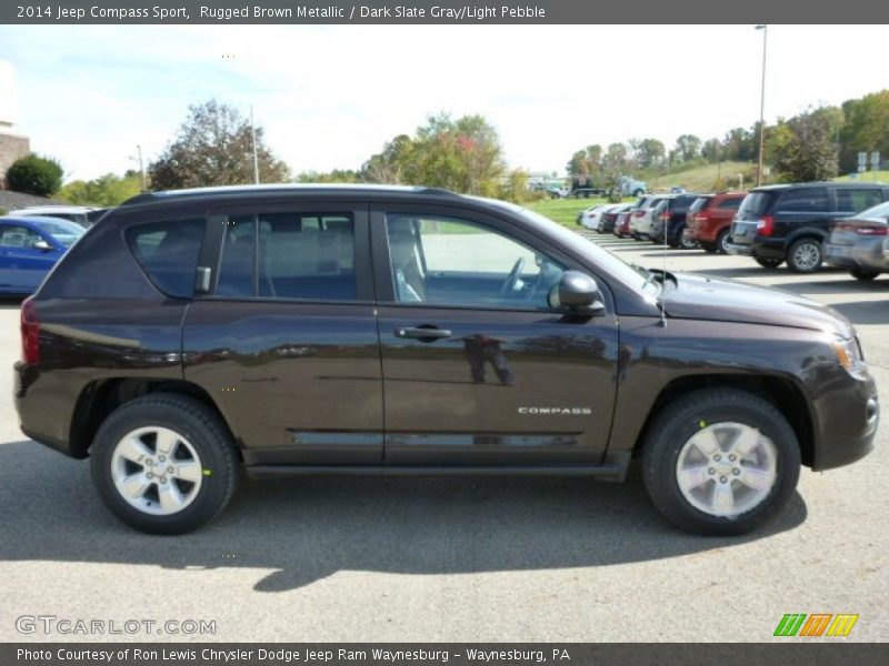 Rugged Brown Metallic / Dark Slate Gray/Light Pebble 2014 Jeep Compass Sport