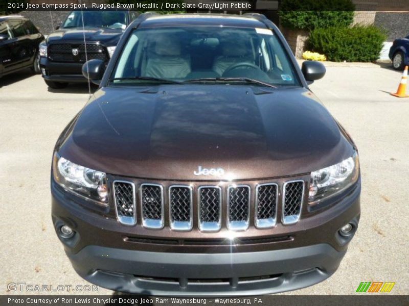 Rugged Brown Metallic / Dark Slate Gray/Light Pebble 2014 Jeep Compass Sport
