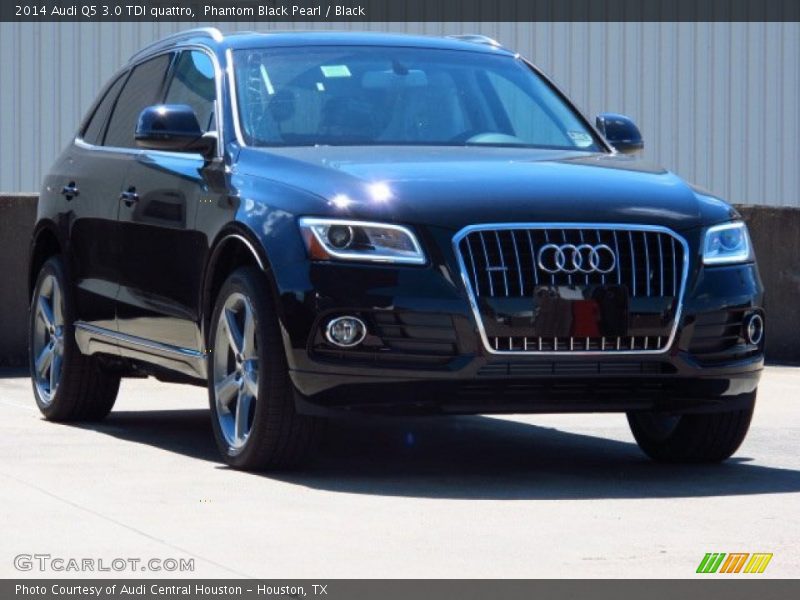 Phantom Black Pearl / Black 2014 Audi Q5 3.0 TDI quattro