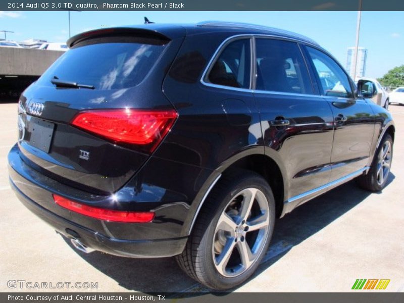 Phantom Black Pearl / Black 2014 Audi Q5 3.0 TDI quattro