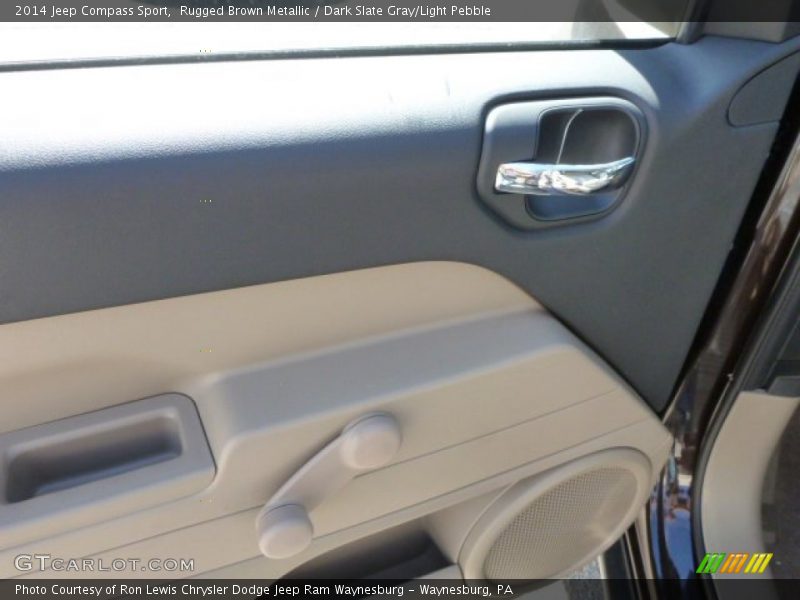 Rugged Brown Metallic / Dark Slate Gray/Light Pebble 2014 Jeep Compass Sport