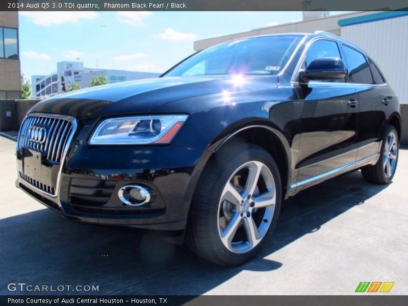 Phantom Black Pearl / Black 2014 Audi Q5 3.0 TDI quattro
