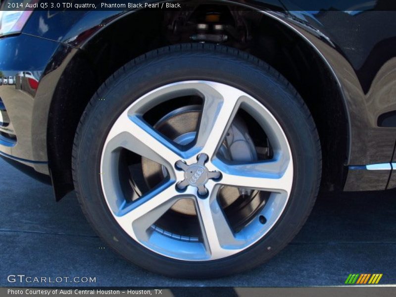 Phantom Black Pearl / Black 2014 Audi Q5 3.0 TDI quattro