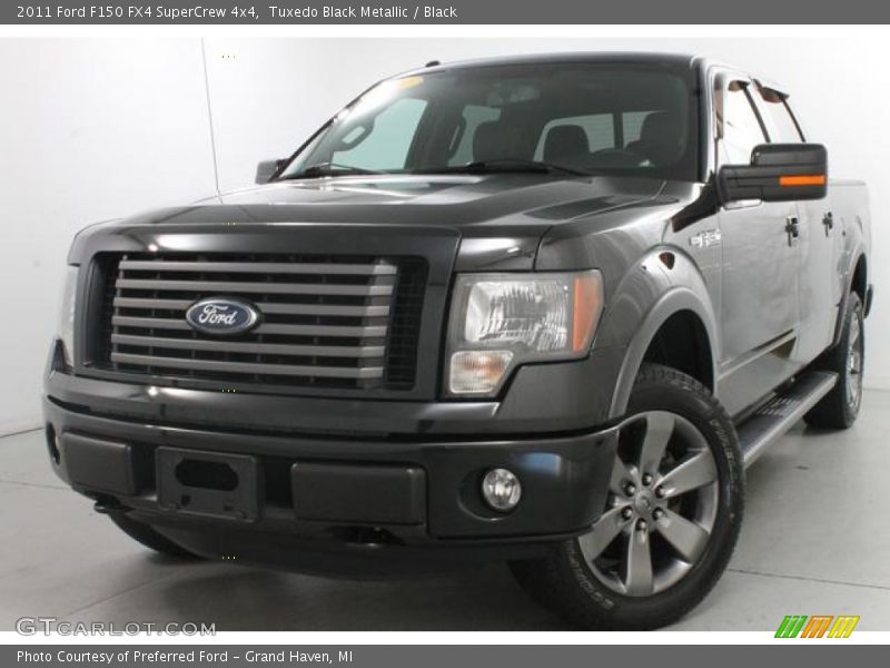 Tuxedo Black Metallic / Black 2011 Ford F150 FX4 SuperCrew 4x4