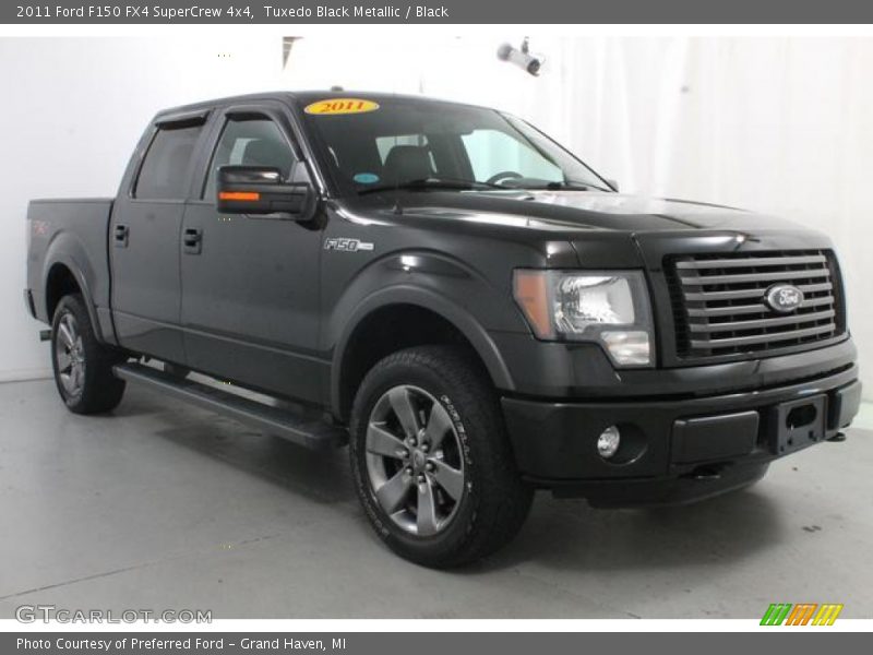 Tuxedo Black Metallic / Black 2011 Ford F150 FX4 SuperCrew 4x4
