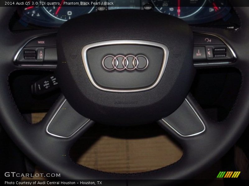 Phantom Black Pearl / Black 2014 Audi Q5 3.0 TDI quattro