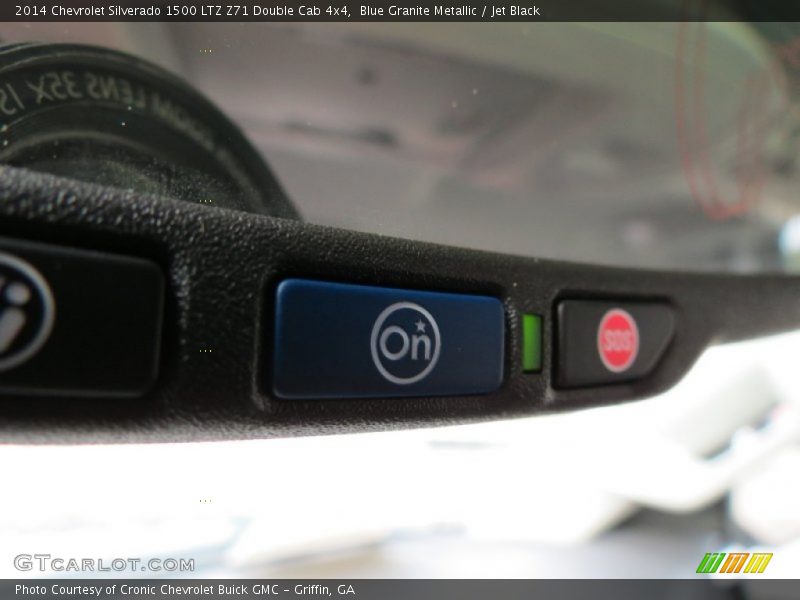 Blue Granite Metallic / Jet Black 2014 Chevrolet Silverado 1500 LTZ Z71 Double Cab 4x4