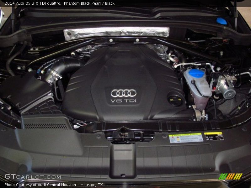 Phantom Black Pearl / Black 2014 Audi Q5 3.0 TDI quattro