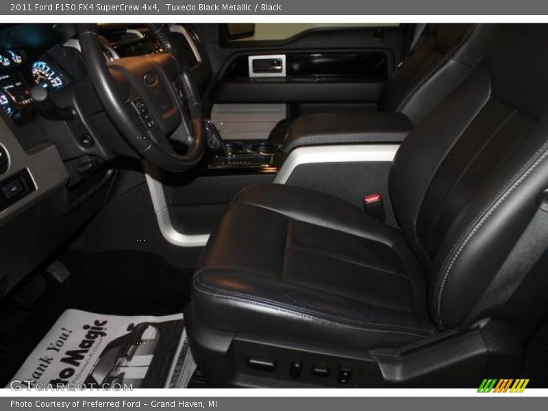 Tuxedo Black Metallic / Black 2011 Ford F150 FX4 SuperCrew 4x4
