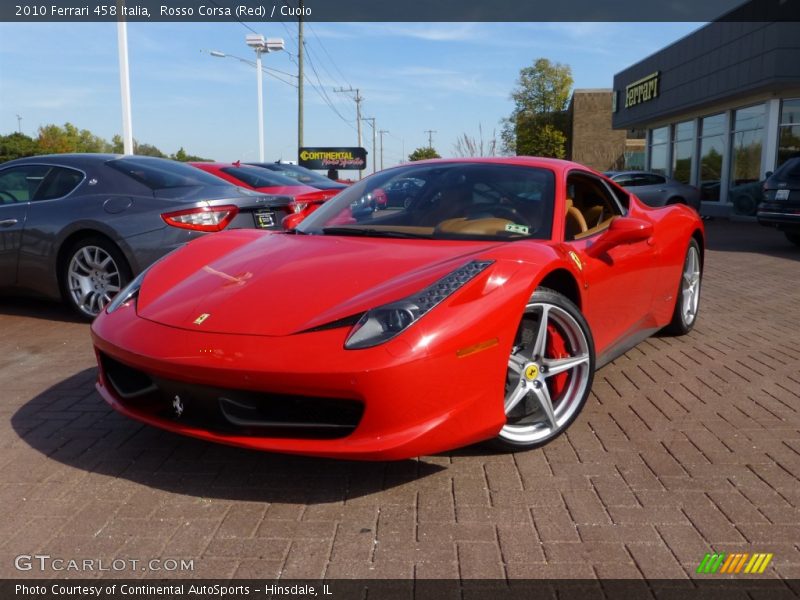 Rosso Corsa (Red) / Cuoio 2010 Ferrari 458 Italia