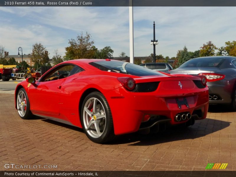 Rosso Corsa (Red) / Cuoio 2010 Ferrari 458 Italia