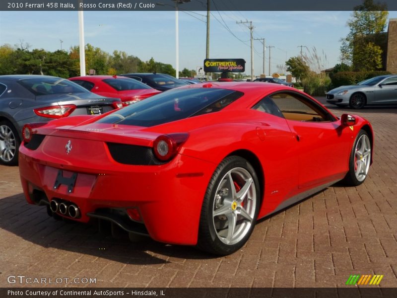 Rosso Corsa (Red) / Cuoio 2010 Ferrari 458 Italia