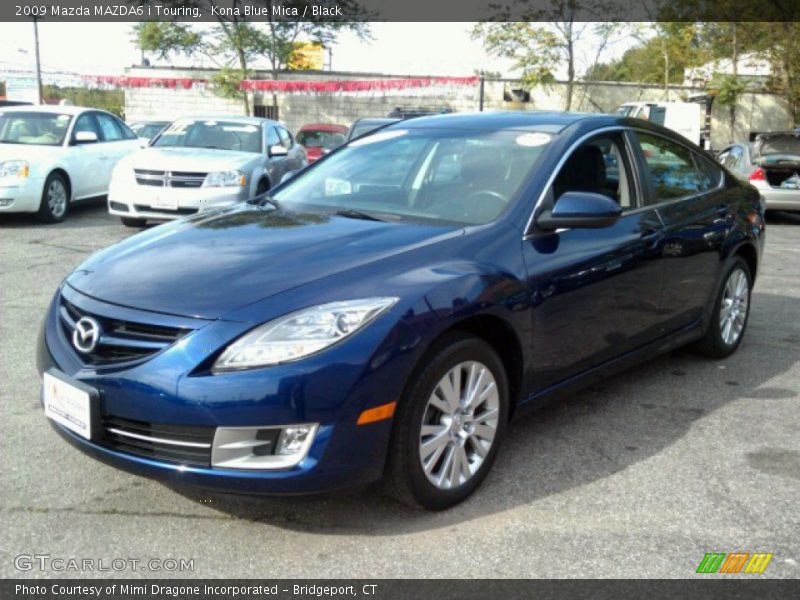 Kona Blue Mica / Black 2009 Mazda MAZDA6 i Touring
