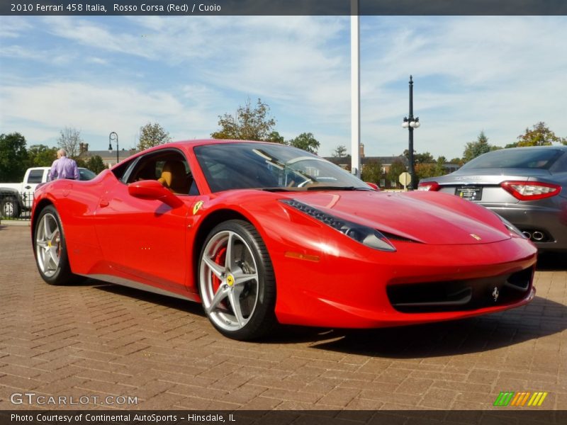 Rosso Corsa (Red) / Cuoio 2010 Ferrari 458 Italia