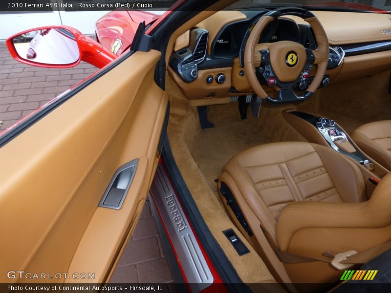 Rosso Corsa (Red) / Cuoio 2010 Ferrari 458 Italia