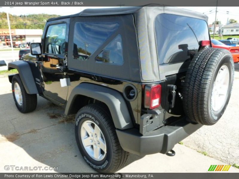 Black / Black 2014 Jeep Wrangler Sport 4x4