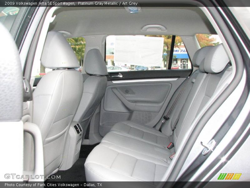 Platinum Gray Metallic / Art Grey 2009 Volkswagen Jetta SE SportWagen