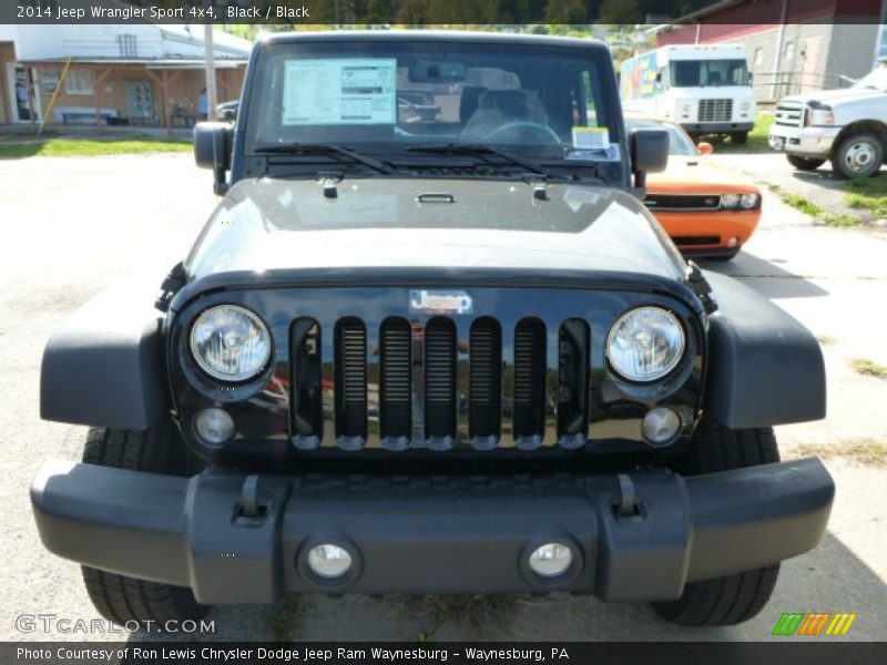 Black / Black 2014 Jeep Wrangler Sport 4x4