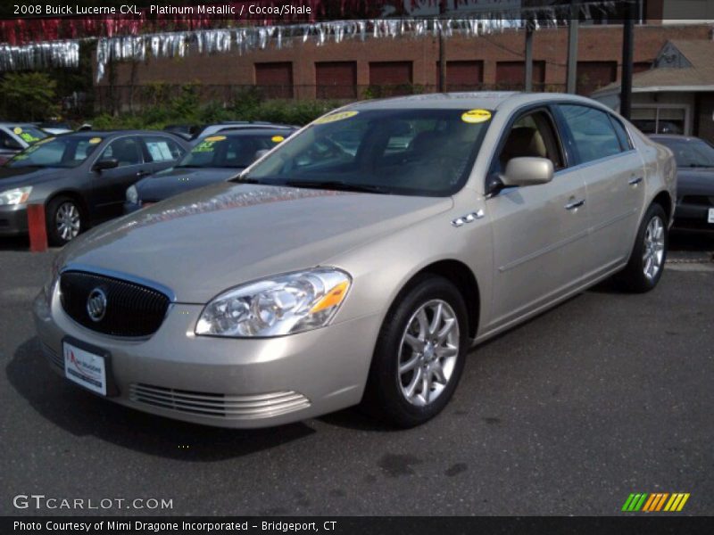 Platinum Metallic / Cocoa/Shale 2008 Buick Lucerne CXL