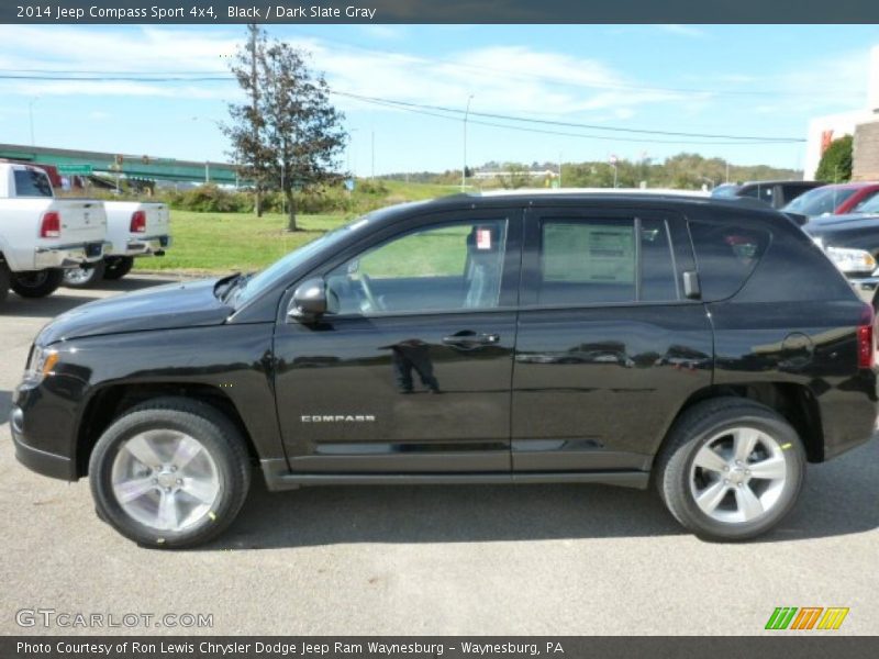 Black / Dark Slate Gray 2014 Jeep Compass Sport 4x4
