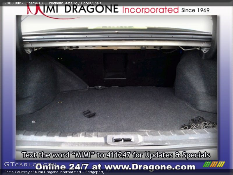 Platinum Metallic / Cocoa/Shale 2008 Buick Lucerne CXL
