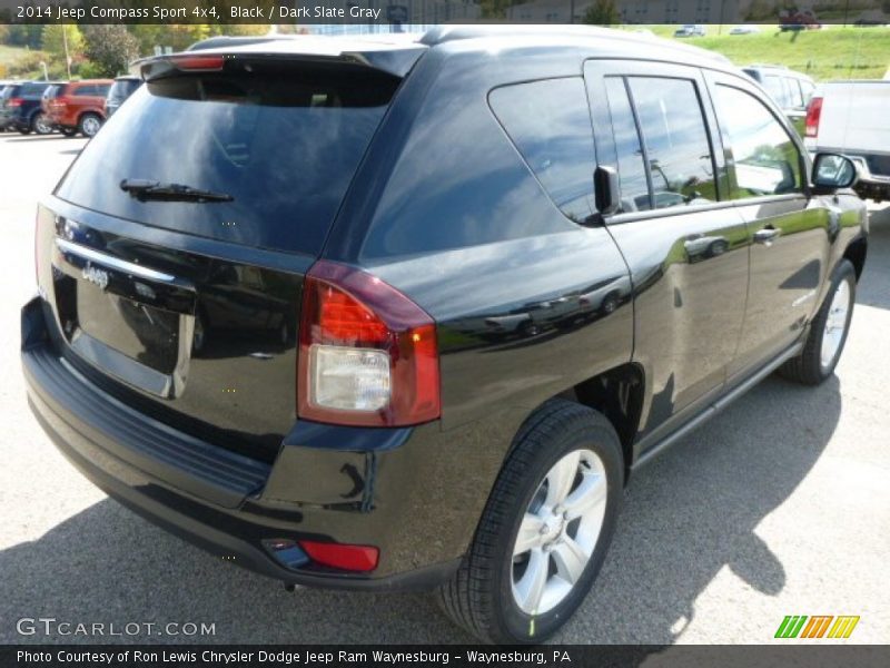 Black / Dark Slate Gray 2014 Jeep Compass Sport 4x4