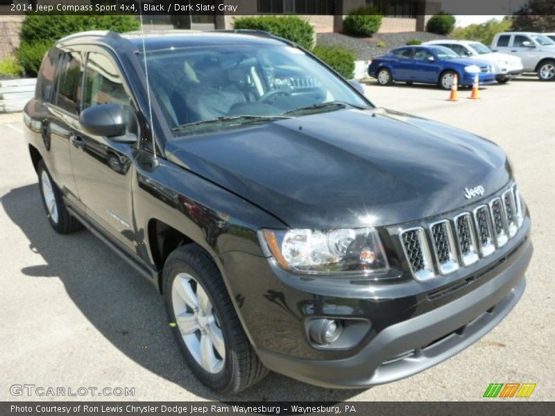 Black / Dark Slate Gray 2014 Jeep Compass Sport 4x4