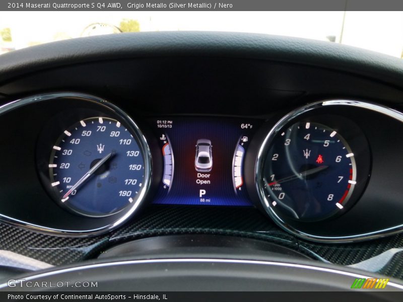  2014 Quattroporte S Q4 AWD S Q4 AWD Gauges