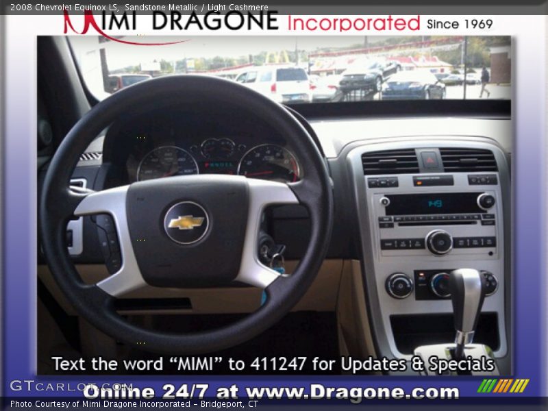 Sandstone Metallic / Light Cashmere 2008 Chevrolet Equinox LS