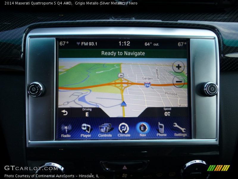 Navigation of 2014 Quattroporte S Q4 AWD