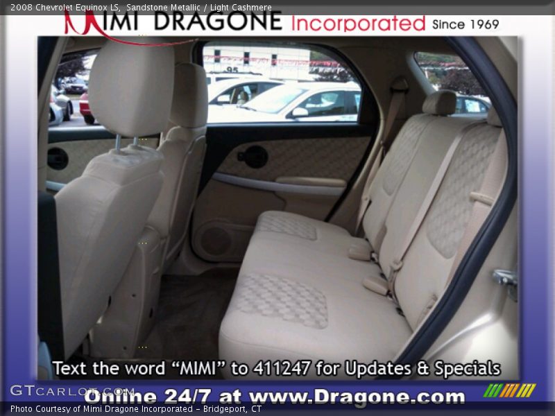 Sandstone Metallic / Light Cashmere 2008 Chevrolet Equinox LS