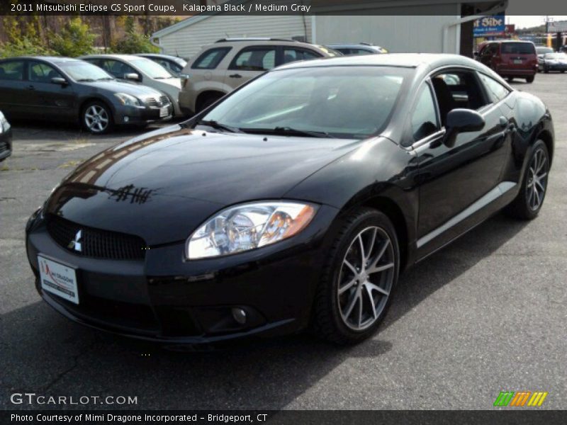 Kalapana Black / Medium Gray 2011 Mitsubishi Eclipse GS Sport Coupe