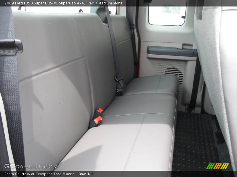 Red / Medium Stone 2009 Ford F350 Super Duty XL SuperCab 4x4