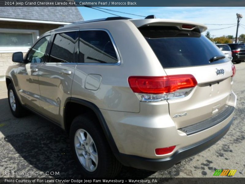 Cashmere Pearl / Morocco Black 2014 Jeep Grand Cherokee Laredo 4x4