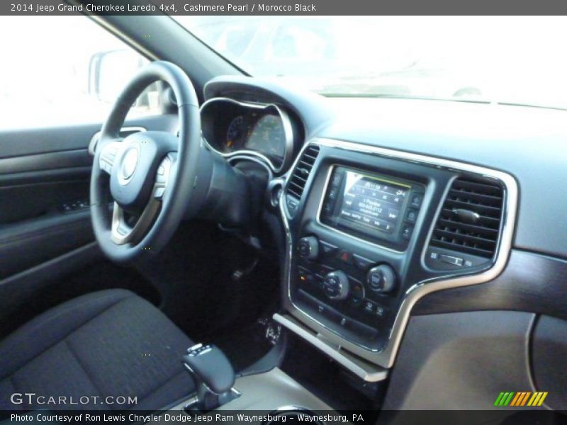 Cashmere Pearl / Morocco Black 2014 Jeep Grand Cherokee Laredo 4x4