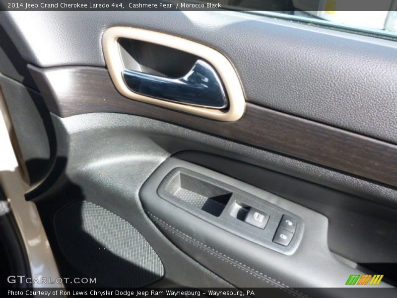Cashmere Pearl / Morocco Black 2014 Jeep Grand Cherokee Laredo 4x4