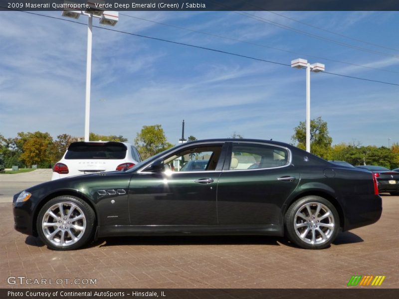  2009 Quattroporte  Verde Deep Emerald (Green)