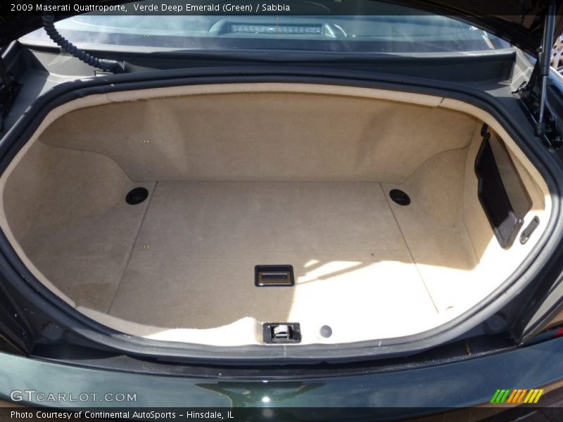  2009 Quattroporte  Trunk