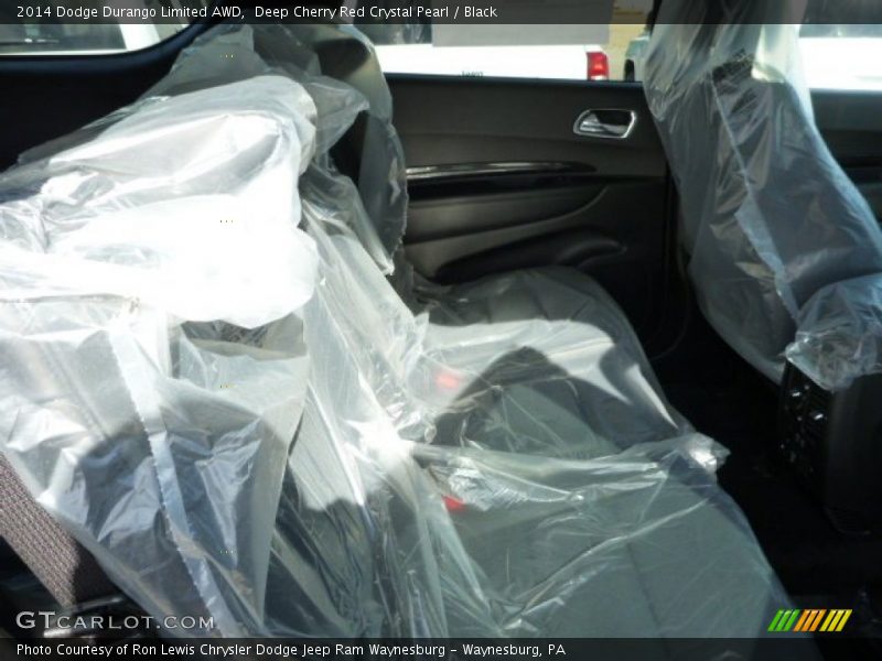 Deep Cherry Red Crystal Pearl / Black 2014 Dodge Durango Limited AWD