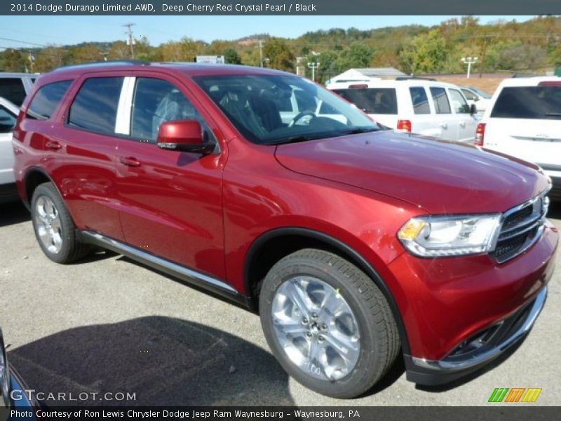 Front 3/4 View of 2014 Durango Limited AWD