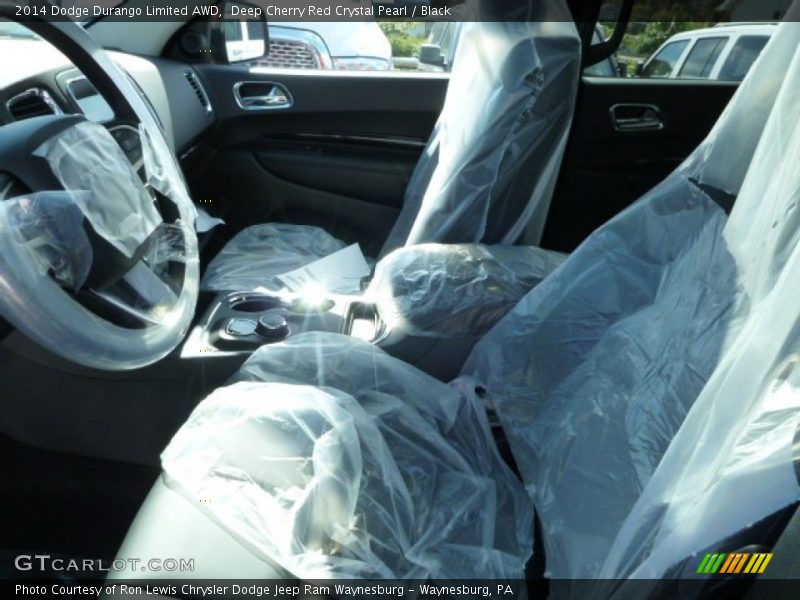 Deep Cherry Red Crystal Pearl / Black 2014 Dodge Durango Limited AWD