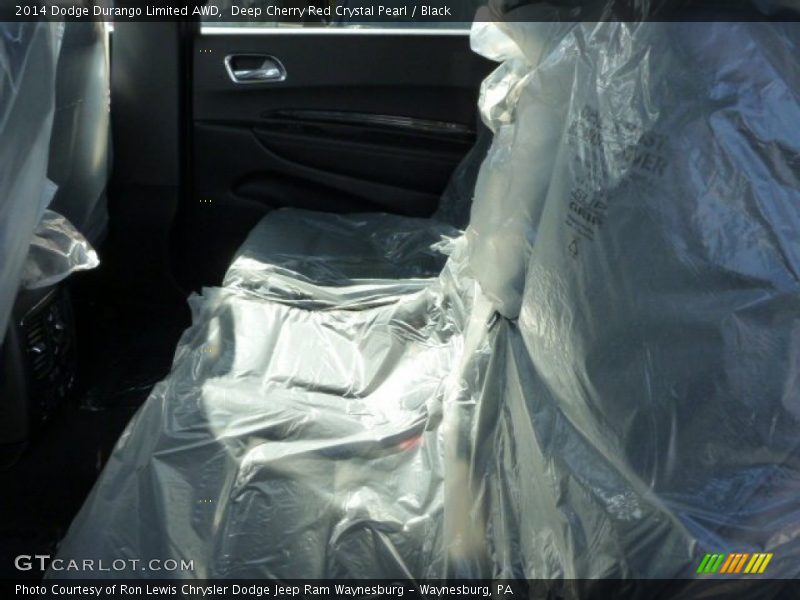 Deep Cherry Red Crystal Pearl / Black 2014 Dodge Durango Limited AWD