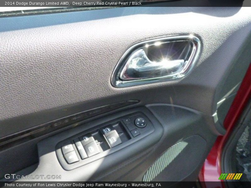 Deep Cherry Red Crystal Pearl / Black 2014 Dodge Durango Limited AWD