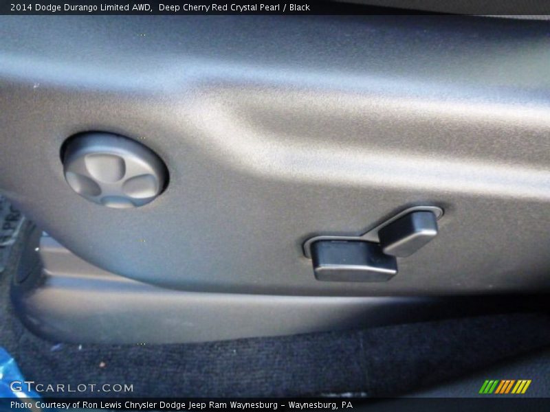 Deep Cherry Red Crystal Pearl / Black 2014 Dodge Durango Limited AWD
