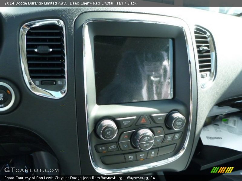 Deep Cherry Red Crystal Pearl / Black 2014 Dodge Durango Limited AWD