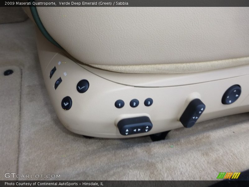 Controls of 2009 Quattroporte 